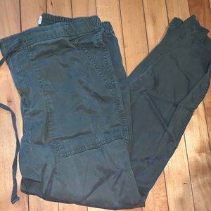 Olive Green Pants from Loft